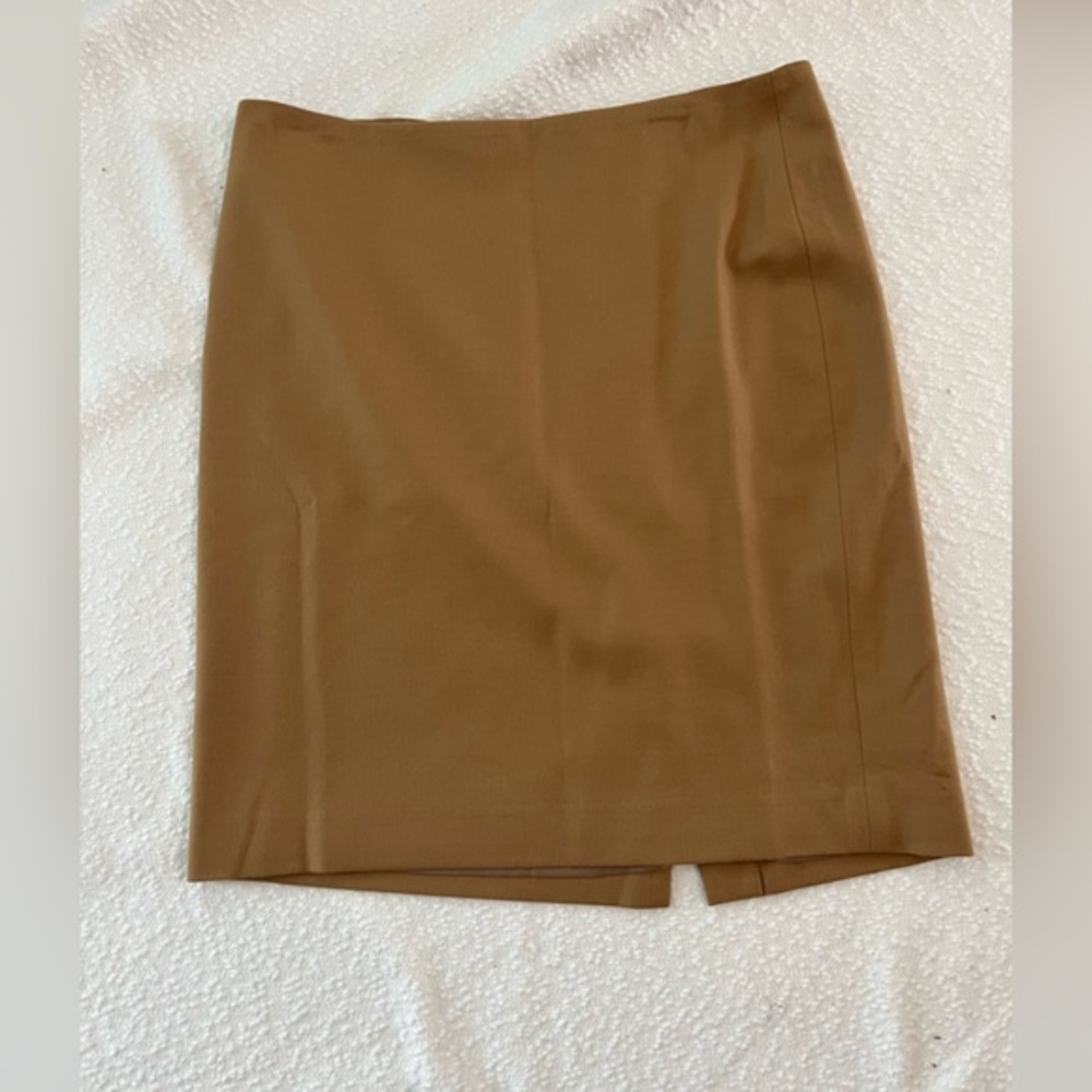 Talbots Camel Wool Blend Pencil Skirt - Size‎ 10 - Professional Neutral